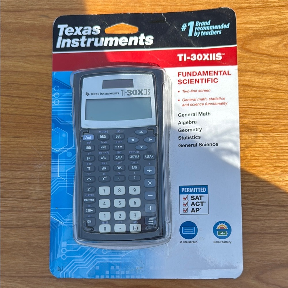 NWT Texas Instruments TI-30XIIS Scientific Calculator